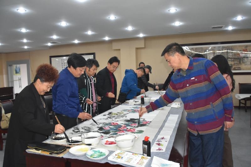 川南渝西雙圈同心 樂山新聯會與榮昌新專聯攜手共繪書畫藝術新篇章